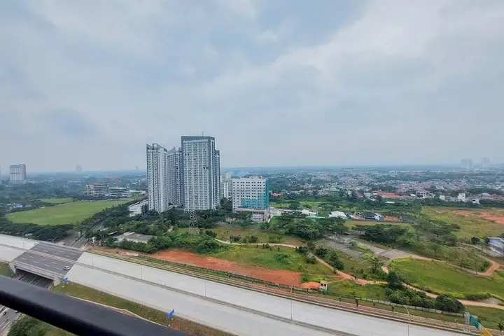 Legok: Minimalist Studio At 26Th Floor Sky House Bsd Apartment