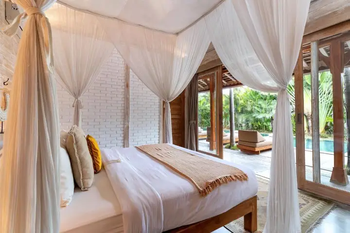 Peaceful 4 Bedrooms Private Pool Villas Rice Field View — фото 4