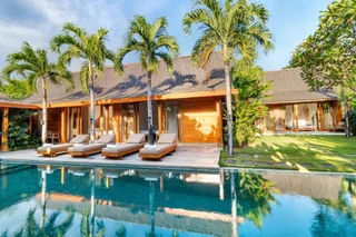 Керобокан: Peaceful 4 Bedrooms Private Pool Villas Rice Field View