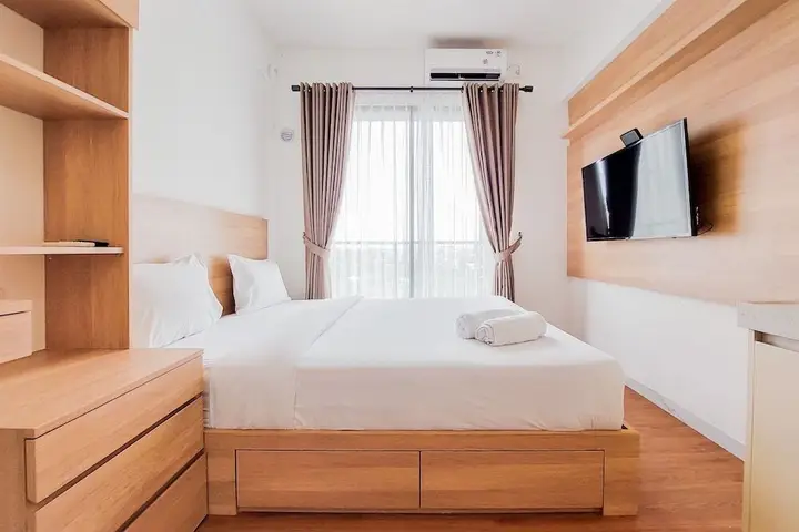 Nice And Comfortable Studio Apartment At Sky House Bsd — фото 4