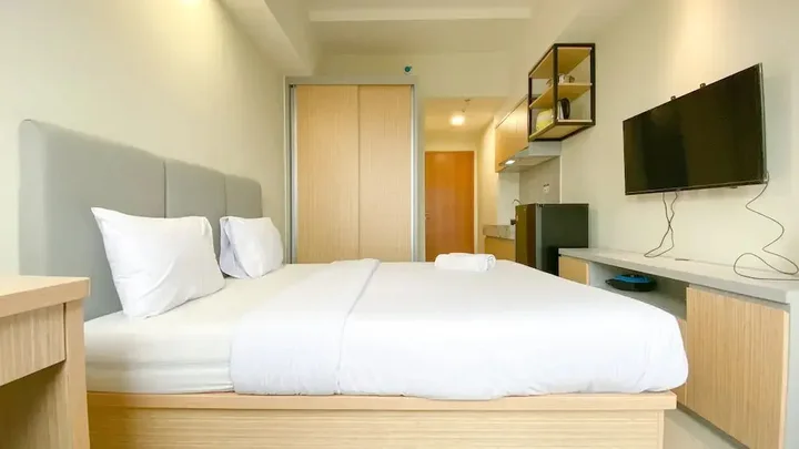 Депок: Minimalist And Nice Studio Apartment At Evenciio Margonda