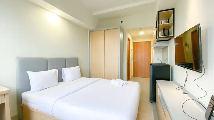 Minimalist And Nice Studio Apartment At Evenciio Margonda — фото 4