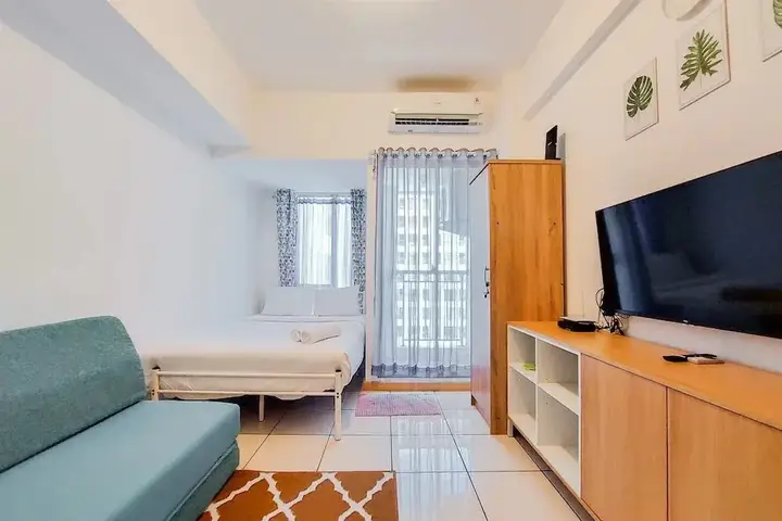 Strategic And Nice Studio Apartment At M-Town Residence Travelio — фото 6