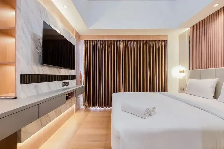 Legok: Simply Look And Comfort Studio Room At Casa De Parco Apartment