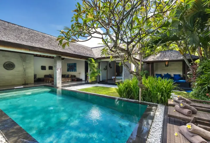 Керобокан: Villa Anjali Blue in Seminyak