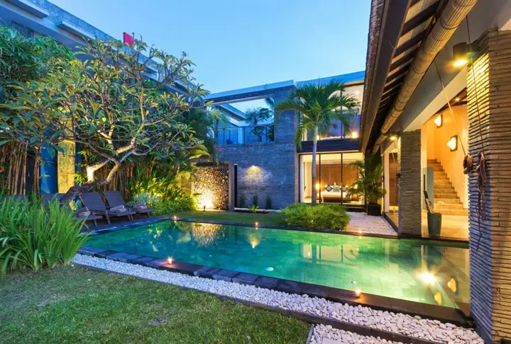 Керобокан: Villa Anjali Blue in Seminyak