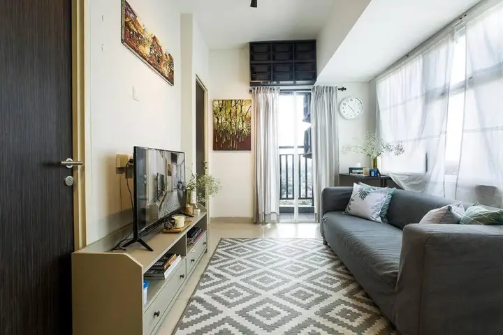 Sanmaru Serpong Garden Apartment one bedroom plus — фото 2