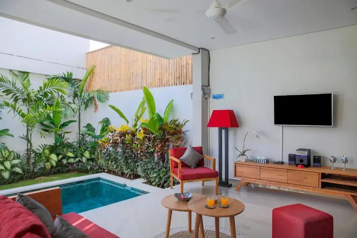 Кута: Villa 66, 5 min walk to Double 6 beach