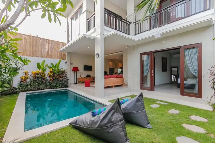 Кута: Villa 66, 5 min walk to Double 6 beach