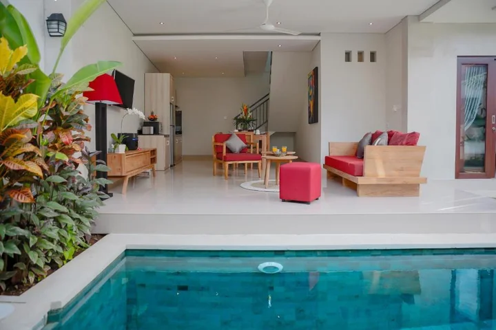 Кута: Villa 66, 5 min walk to Double 6 beach
