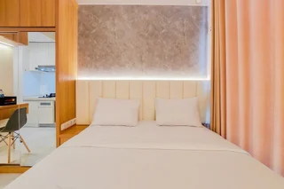 Legok: Homey And Best Choice Studio Apartment Sky House Bsd