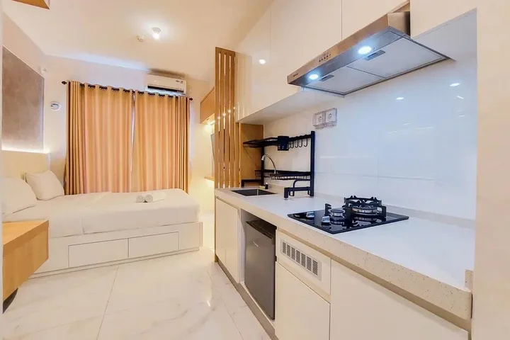 Legok: Homey And Best Choice Studio Apartment Sky House Bsd
