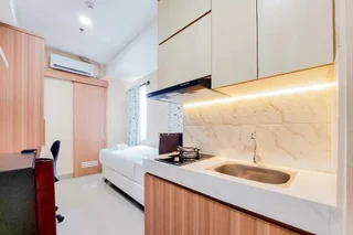 Legok: Homey And Simply Look Studio Room Apartment B Residence
