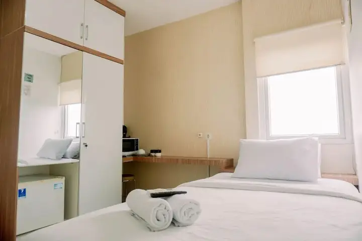 Warm And Cozy Studio Apartment (No Kitchen) Aeropolis Residence — фото 1