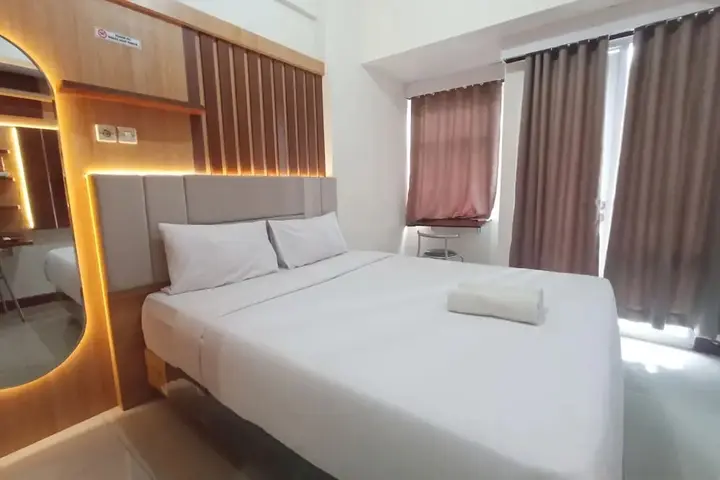 Макассар: Relaxing Studio With Minimalist Design At Vida View Makassar Apartment