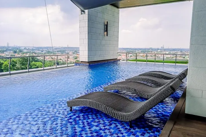 Тангеранг: Spacious And Elegant 2Br At 35Th Floor Hillcrest House Apartment
