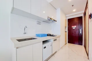 Legok: Fancy And Nice Studio At 20Th Floor Sky House Bsd Apartment