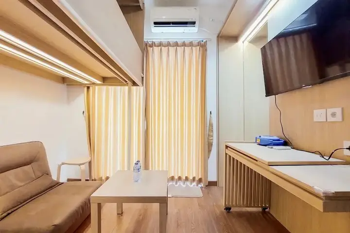 Simple And Homey Studio At Sky House Bsd Apartment — фото 4
