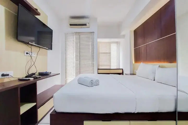Fancy And Nice Studio Apartment At 19Th Floor M-Town Residence Travelio — фото 5