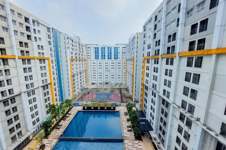 Legok: Cozy And Minimalist Studio Room Paramount Skyline Apartment