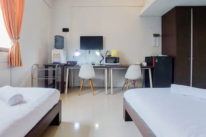 Warm And Cozy Studio (No Kitchen) At Kubikahomy Apartment — фото 4