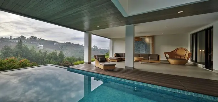 Бандунг: Indah 2 Villa 10 bedrooms with a private pool