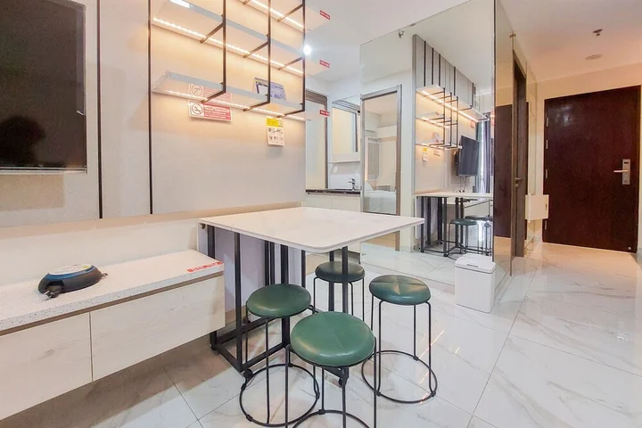 Legok: Elegant And Strategic 2Br Sky House Bsd Apartment Near Ice Bsd