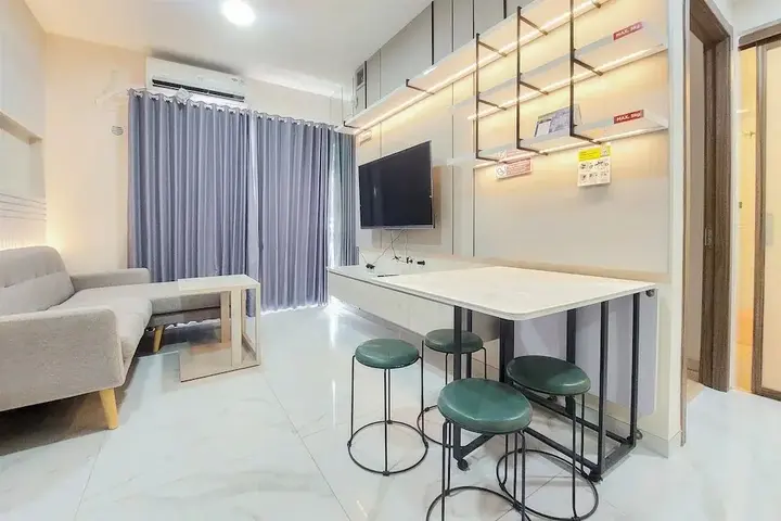 Legok: Elegant And Strategic 2Br Sky House Bsd Apartment Near Ice Bsd