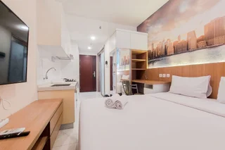 Legok: Cozy Living And Comfy Studio Sky House Bsd Apartment