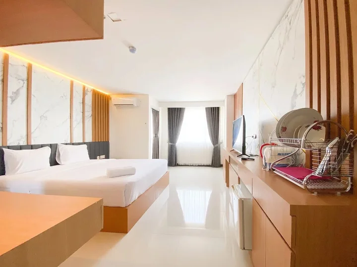 Семаранг: Cozy Living Studio (No Kitchen) At Sentraland Semarang Apartment
