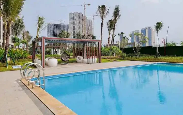 Legok: Cozy Stay Studio At 22Th Floor Sky House Bsd Apartment