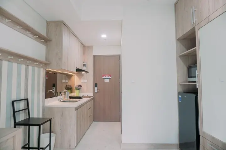 Legok: Good Choice And Homey Studio Apartment At B Residence