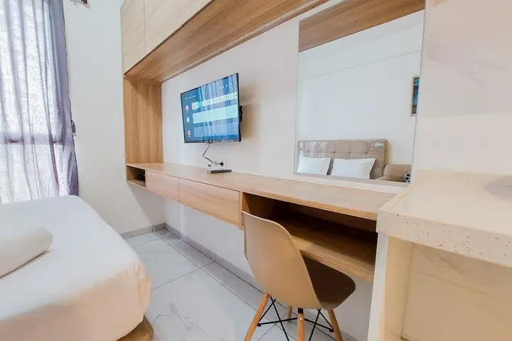 Super Homey And Nice Studio At Sky House Alam Sutera Apartment — фото 4