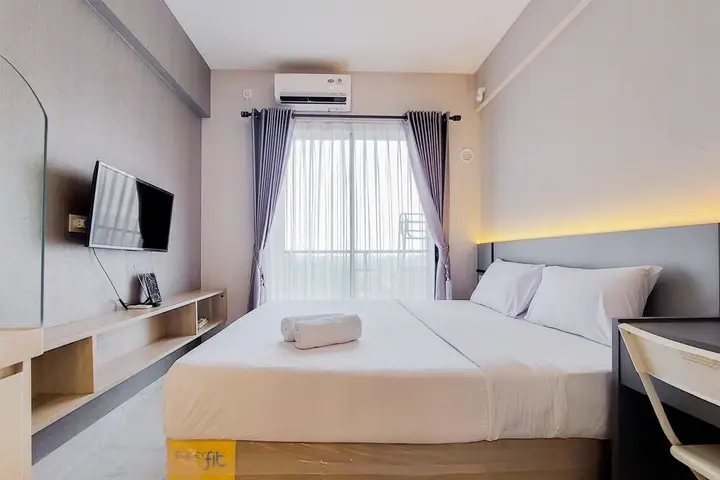 Gorgeous And Tidy Studio At Sky House Bsd Apartment — фото 3