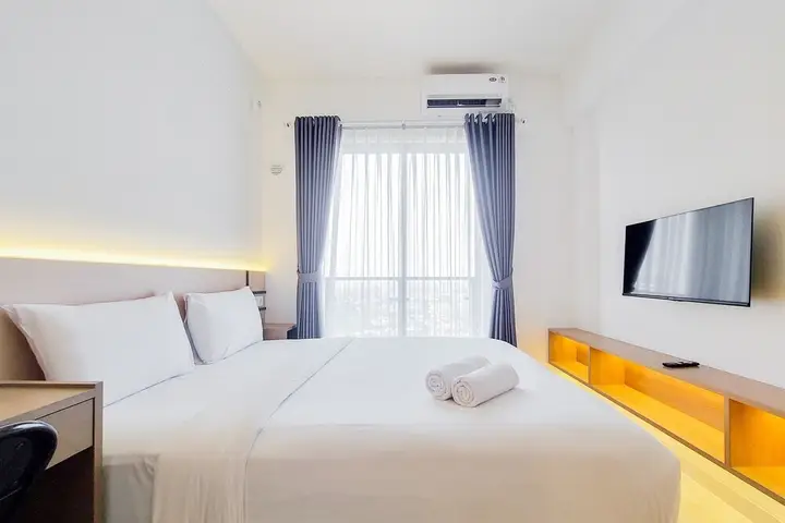Best And Nice Studio At Sky House Bsd Apartment Near Aeon Mall — фото 2