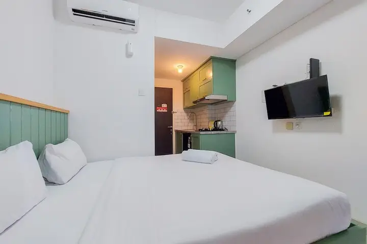 Homey And Nice Studio At Serpong Garden Apartment — фото 5
