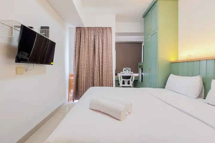 Homey And Nice Studio At Serpong Garden Apartment — фото 3