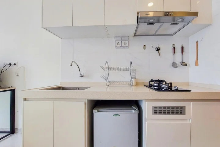 Legok: Fully Furnished With Cozy Studio Sky House Bsd Apartment
