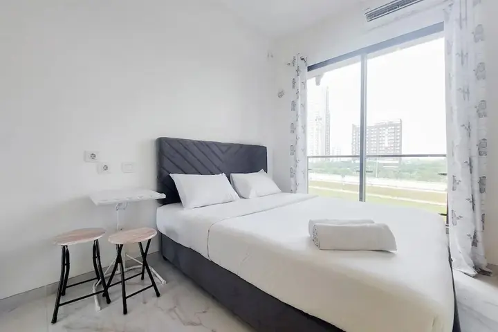 Legok: Fully Furnished With Cozy Studio Sky House Bsd Apartment