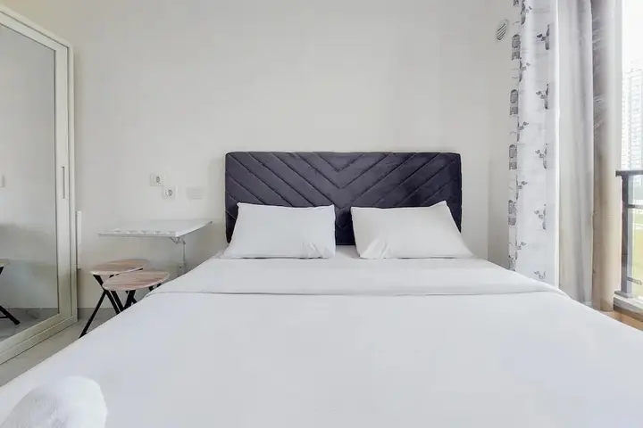 Fully Furnished With Cozy Studio Sky House Bsd Apartment — фото 2