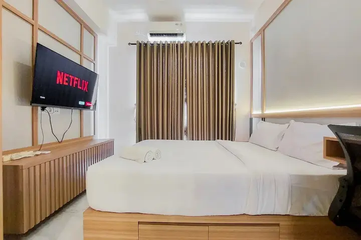 Warm And Nice Studio Room Sky House Bsd Apartment — фото 1