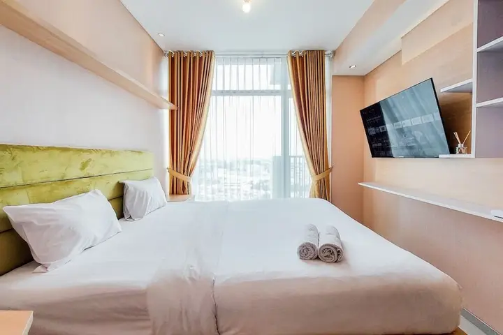Homey And Modern Studio At Tree Park City Cikokol Apartment — фото 2