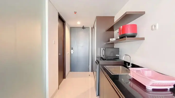 Беноа: Modern Furnished Studio (No Kitchen) Apartment At Skales Residence Nusa Dua Bali