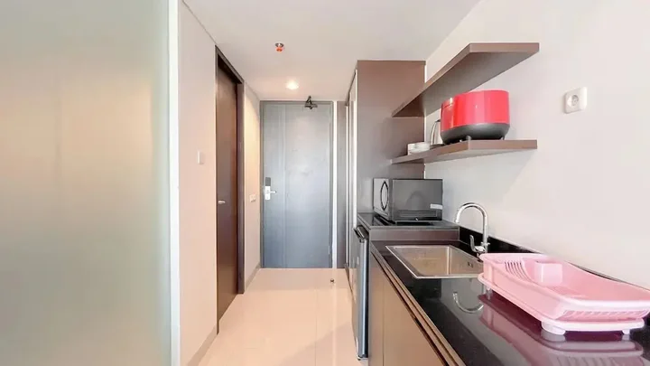 Беноа: Modern Furnished Studio (No Kitchen) Apartment At Skales Residence Nusa Dua Bali