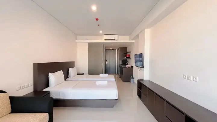 Modern Furnished Studio (No Kitchen) Apartment At Skales Residence Nusa Dua Bali — фото 4