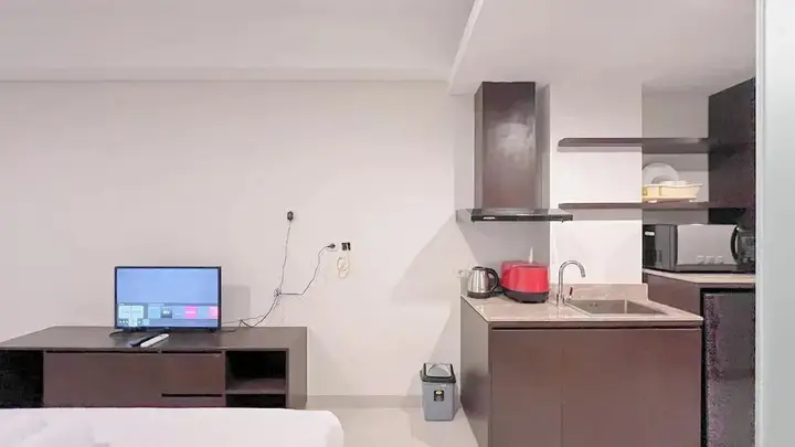 Compact And Nice Studio (No Kitchen) Apartment Skales Residence Nusa Dua Bali — фото 2