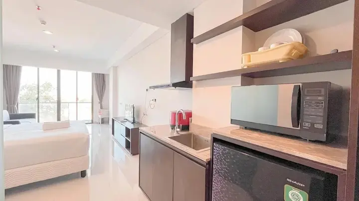 Беноа: Compact And Nice Studio (No Kitchen) Apartment Skales Residence Nusa Dua Bali