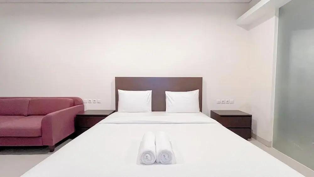 Modern Look Studio (No Kitchen) Apartment At Skales Residence Nusa Dua Bali — фото 3