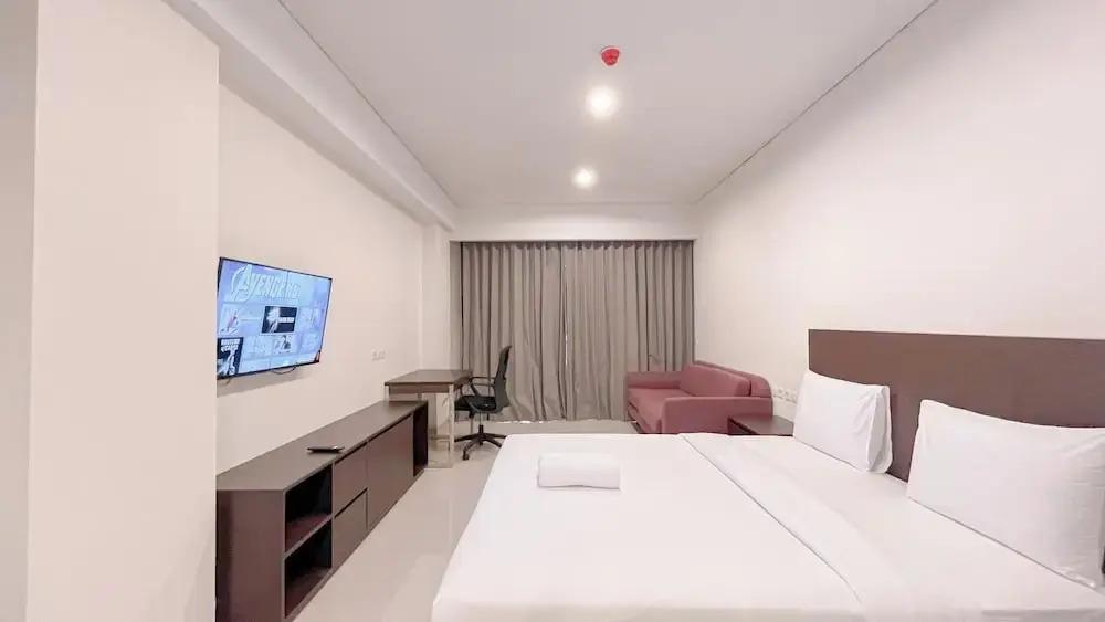 Modern Look Studio (No Kitchen) Apartment At Skales Residence Nusa Dua Bali — фото 4