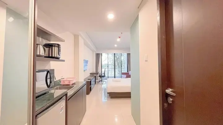 Беноа: Modern Look Studio (No Kitchen) Apartment At Skales Residence Nusa Dua Bali